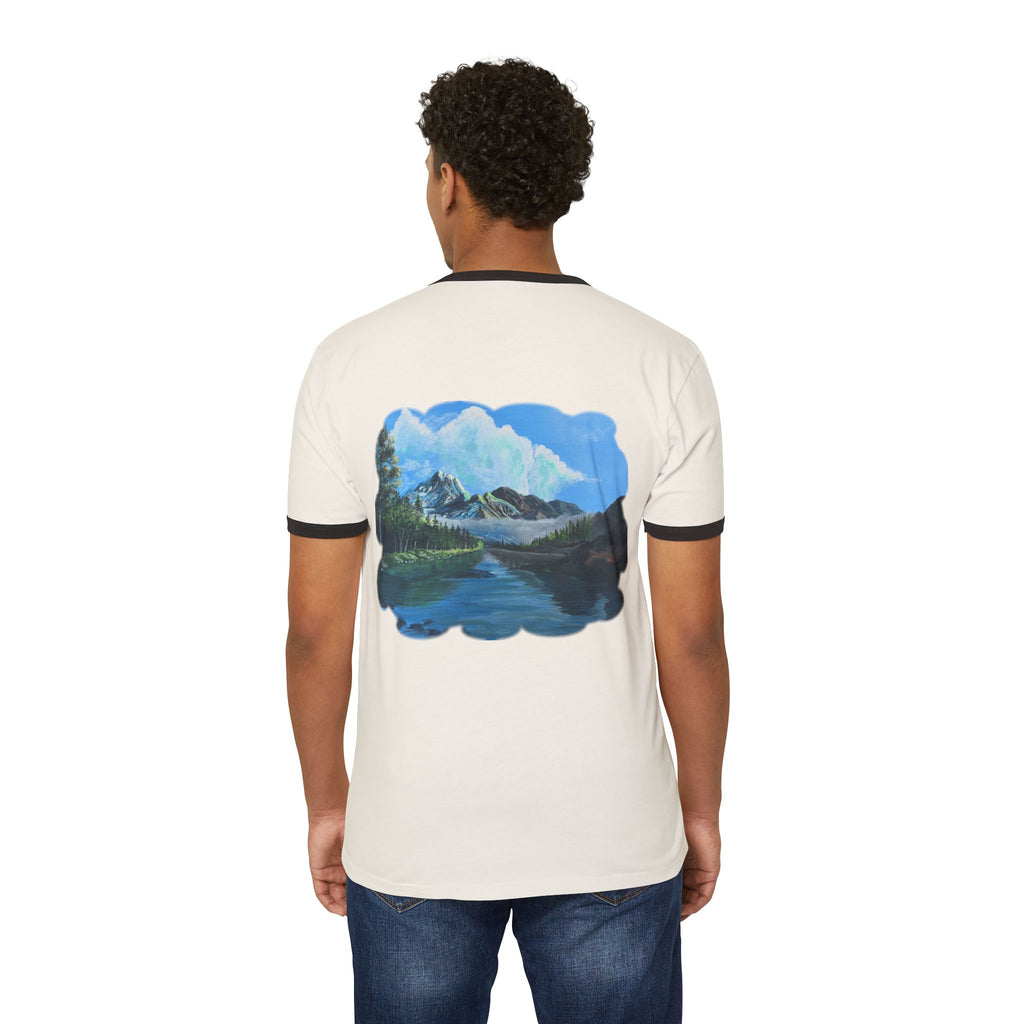 Sukoon Al Jibal | سكون الجبال — The Stillness of the Mountains Art T-Shirt