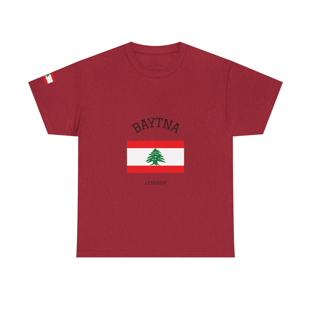 Baytna | بيتنا — Lebanese Heritage Art T-Shirt Featuring an Original Painting by Ali Hadid