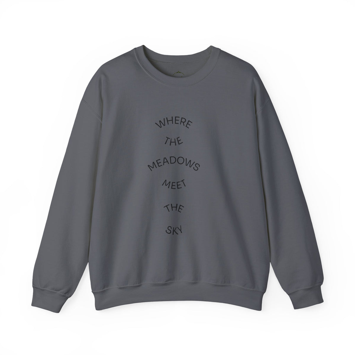 Where Meadows Meet the Sky | حيث تلتقي المروج بالسماء — Art Crewneck Sweatshirt