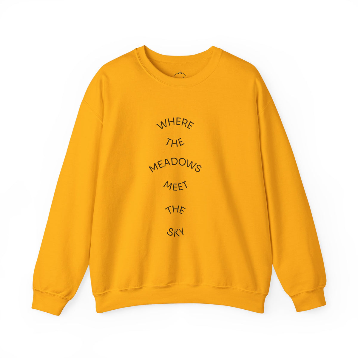 Where Meadows Meet the Sky | حيث تلتقي المروج بالسماء — Art Crewneck Sweatshirt