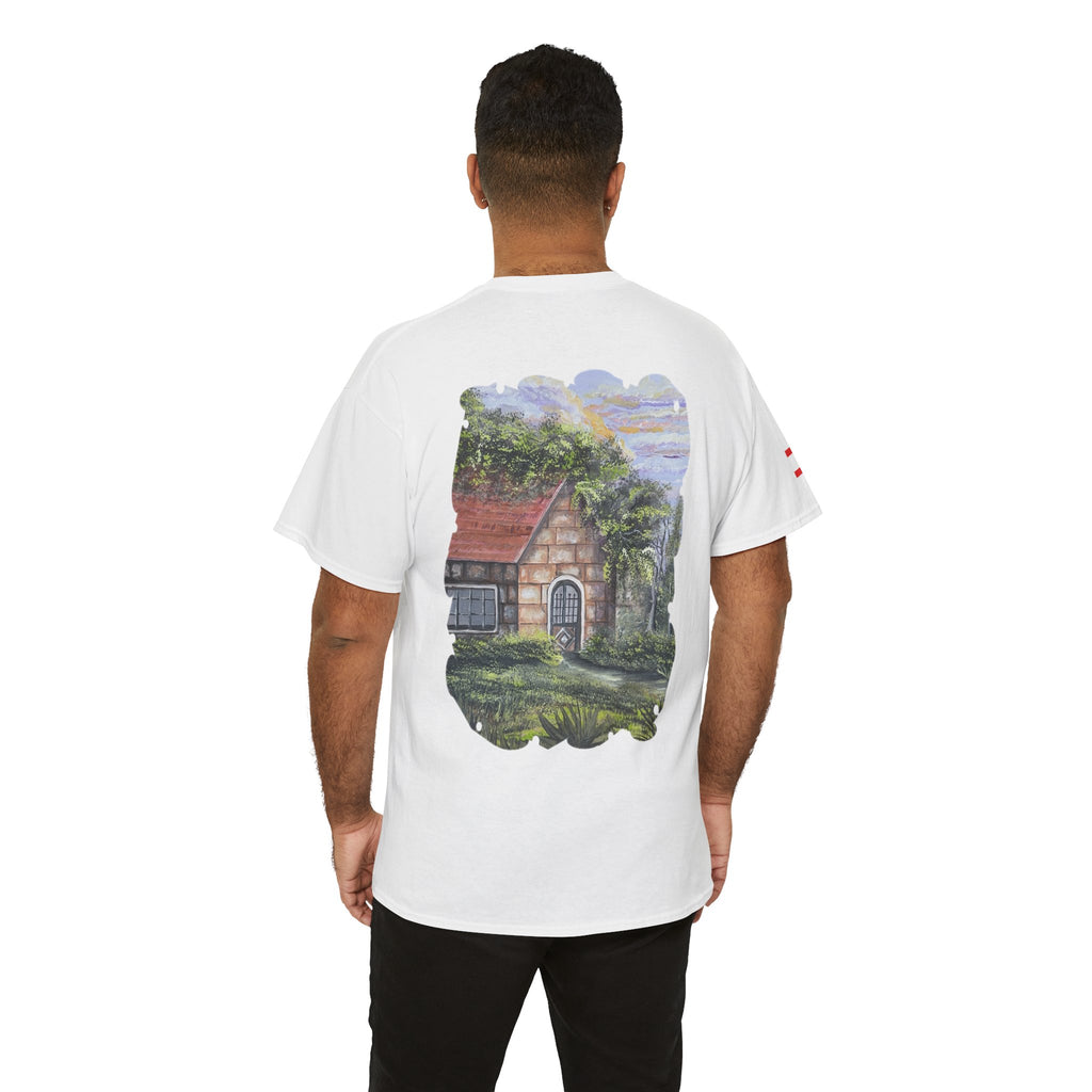 Baytna | بيتنا — Lebanese Heritage Art T-Shirt Featuring an Original Painting by Ali Hadid