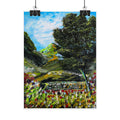 Where the Meadows Meet the Sky | حيث تلتقي المروج بالسماء — Ali Hadid Art Rolled Poster
