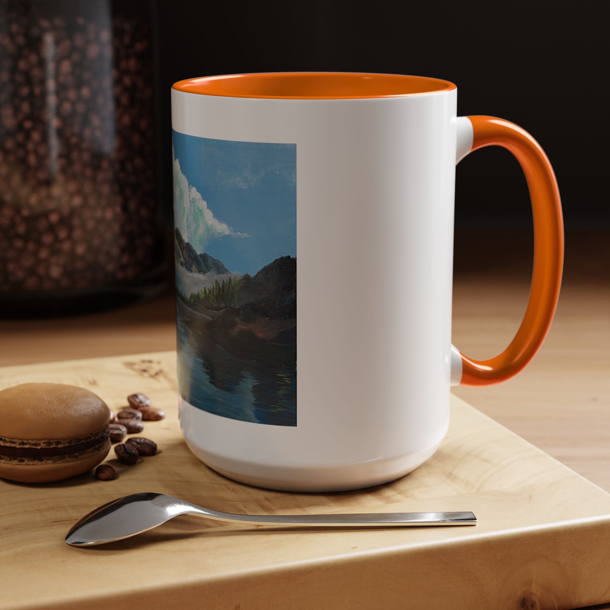 Sukoon Al Jibal | سكون الجبال — Lebanese Mountain Art Mug by Ali Hadid