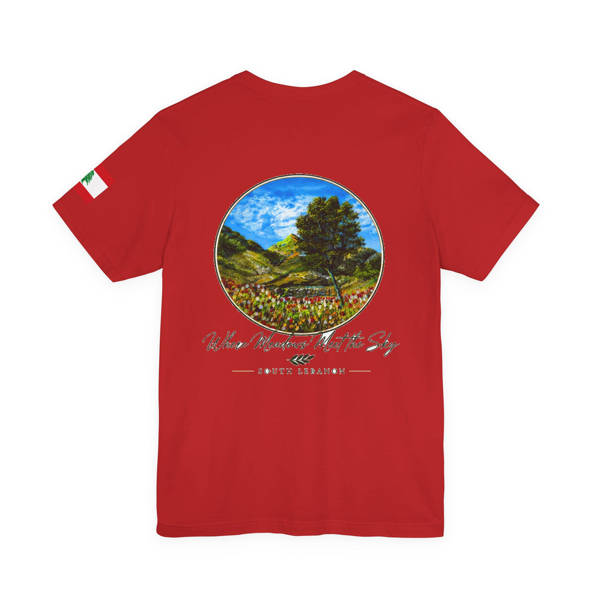 Where the Meadows Meet the Sky | حيث تلتقي المروج بالسماء T-Shirt