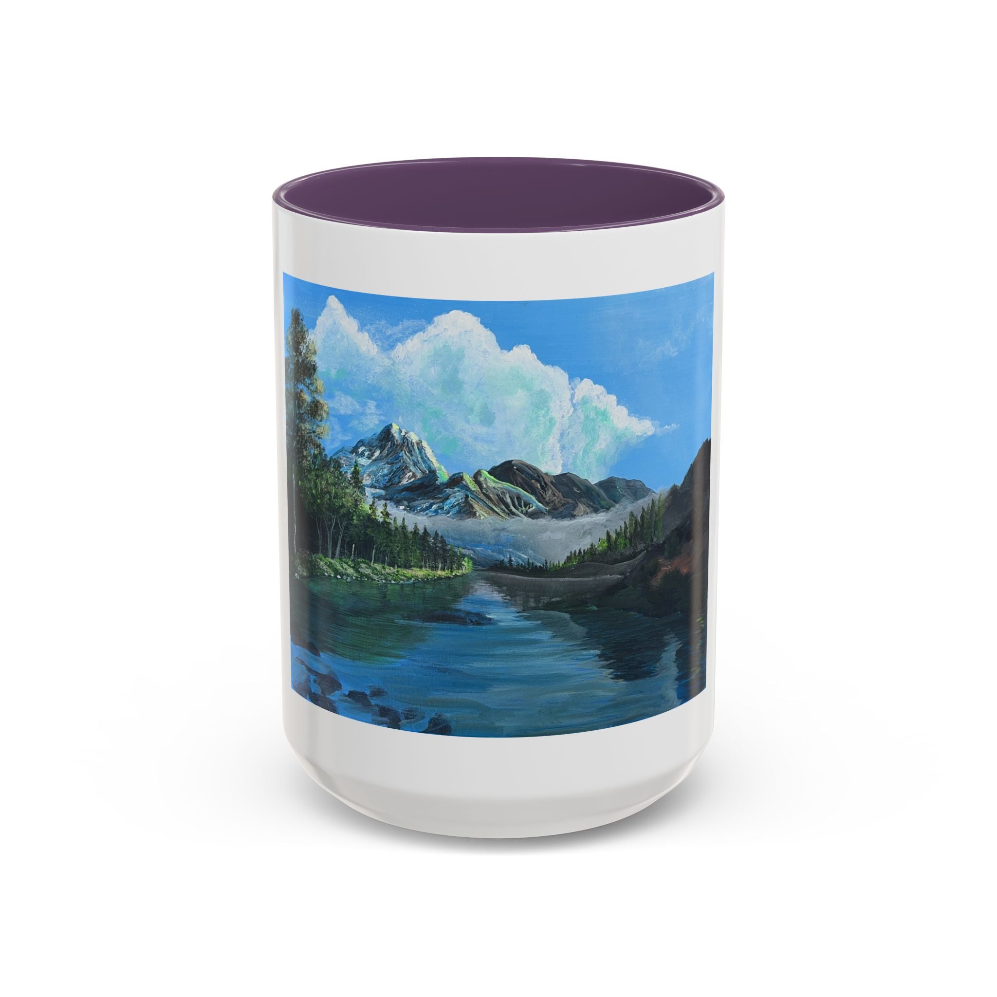 Sukoon Al Jibal | سكون الجبال — Lebanese Mountain Art Mug by Ali Hadid