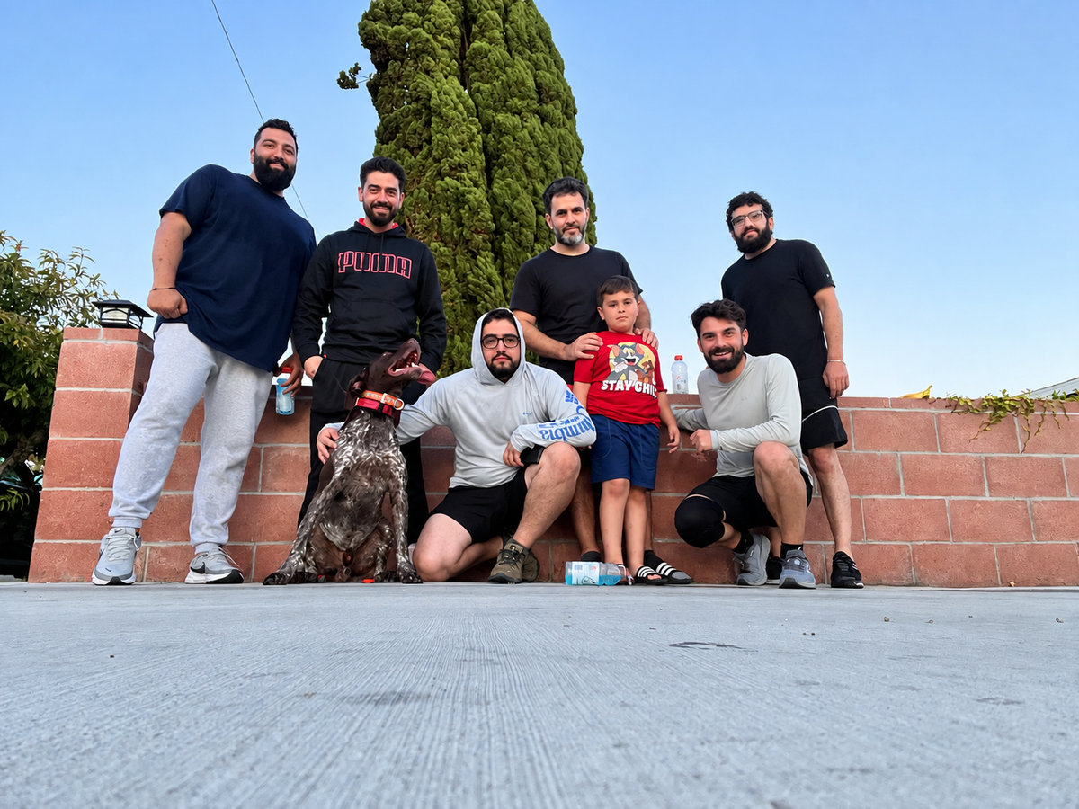 Community running together